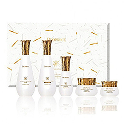 Deoproce Spider Web Multi-Care 5 Set - Набор уходовый с протеинами паутины (тонер + эссенция + эмульсия + крем для лица + крем для глаз) 490 мл