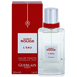 Guerlain Habit Rouge L*Eau Men Eau de Toilette - Герлен красная одежда туалетная вода 50 мл
