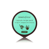 Innisfree Capsule Recipe Pack Bija & Aloe - Маска для лица капсульная (алое биджа) 10 мл