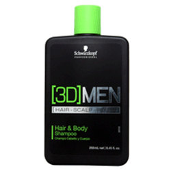 Schwarzkopf 3D Hair and Body Shampoo - Шампунь для волос и тела 250 мл