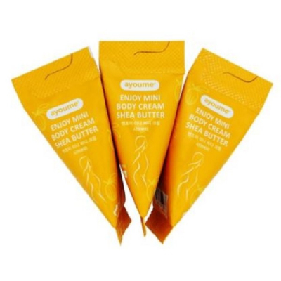 Ayoume Enjoy Mini Body Cream Shea Butter - Крем для тела с маслом ши 10 гр 1 шт