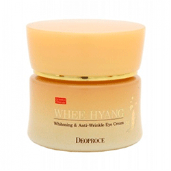 Deoproce Whee Hyang Whitening & Anti-Wrinkle Eye Cream - Крем для век антивозрастной 30 г