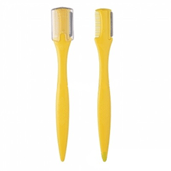 The Saem Eyе Eyebrow Trimmer 2P - Щетка-корректор бровей желтая в наборе 