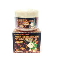 Elizavecca Milky Piggy Aqua Rising Argan Gelato Steam Cream - Крем паровой увлажняющий 100 г