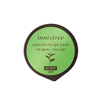 Innisfree Capsule Recipe Pack Greentea - Маска для лица капсульная (зеленый чай) 10 мл