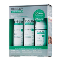 Bosley Воs Defense Starter Pack for Non Color-Treated Hair - Система для нормальных/тонких неокрашенных волос (шампунь, кондиционер, уход) 150 мл+150 мл+100 мл