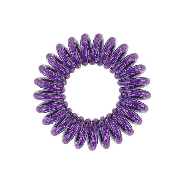 Invisibobble Original Meow and Ciao - Резинка для волос с подвесом (мерцающий фиолетовый)