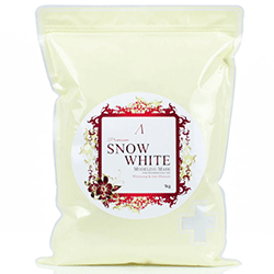 Anskin Premium Snow White Modeling Mask Refill - Маска альгинатная осветляющая (пакет) 1000 г