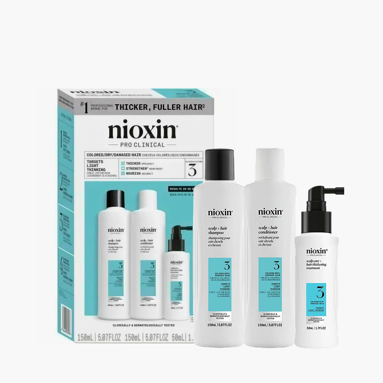 Nioxin System 3 Kit - Набор (Система 3) 150 мл+150 мл+50 мл