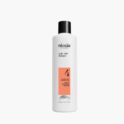 Nioxin System 4 Scalp+Hair Shampoo - Шампунь для окрашенных и редеющих волос (Система 4) 300 мл