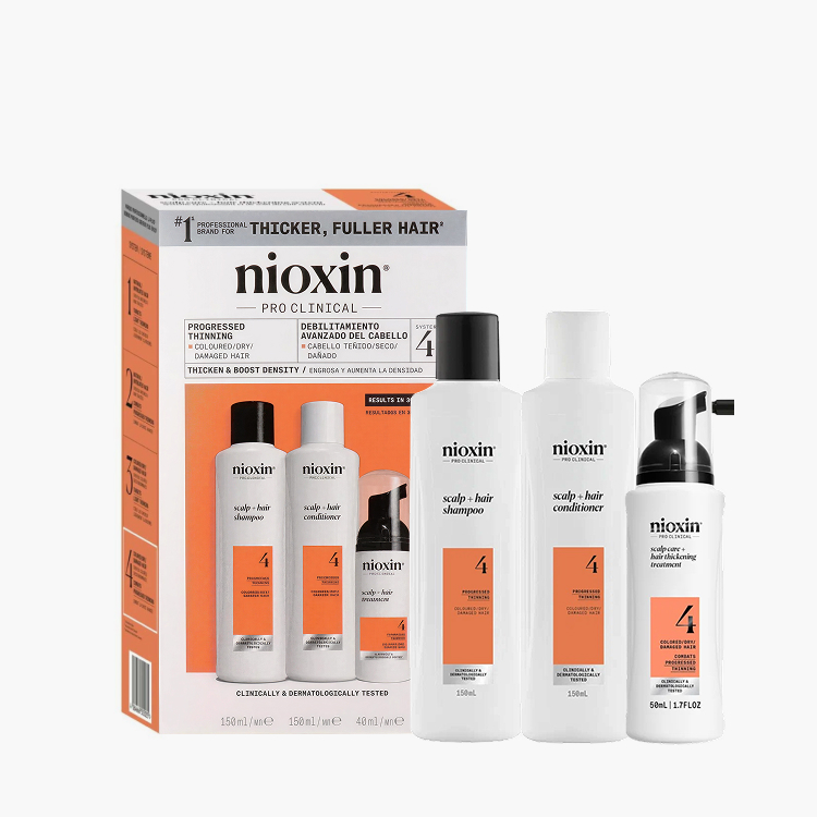 Nioxin Starter Kit System 4 - Набор (Система 4) 150 мл+150 мл+40 мл