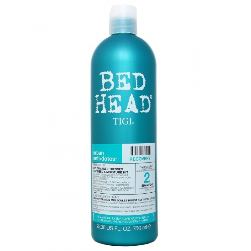 TIGI Bed Head Urban Anti+dotes Recovery - Шампунь для поврежденных волос уровень 2 750 мл