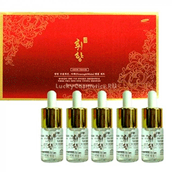 Deoproce Whee Hyang Whitening Ampoule Set - Сыворотка для лица осветляющая  5*10 мл