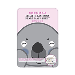 Milatte Fashiony Pearl Mask Sheet - Маска тканевая с экстрактом жемчуга 21 г