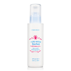 Etude House Pure Water Baobab Mild Lotion - Лосьон увлажняющий с экстрактом баобаба 90 мл