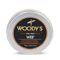 Woody's Web - Паста со средней фиксацией и низким уровнем блеска для укладки волос 96 гр
