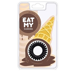 EAT MY Bobbles Double Сhocolate - Резинки для волос "двойной шоколад" 3 шт