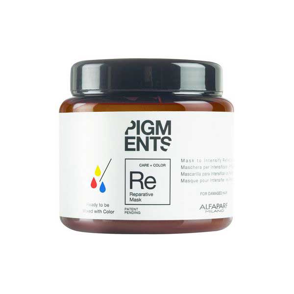 Alfaparf Pigments Reparative Mask - Маска восстанавливающая для поврежденных волос 200 мл