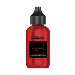L'Oreal Professionnel Colorful Hair Flash - Макияж для волос клубничный алый 60 мл