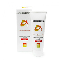 Christina Sunscreen Moisturizing Cream With Vitamin E Physical Tinted SPF25 - Солнцезащитный тональный крем с витамином Е SPF25 (физический) 75 мл