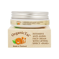 Organic Tai Cream - Интенсивный антивозрастной лифтинг-крем для лица «с экстрактом улитки» 50 мл