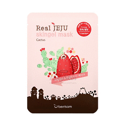 Berrisom Real Jeju Skingel Mask Cactus - Маска для лица "кактус"