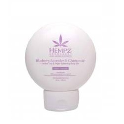 Hempz Blueberry Lavender and Chamomile Herbal Day and Night Softening Body Silk - Шёлк для лица и тела смягчающий лаванда, ромашка и дикие ягоды 250 мл