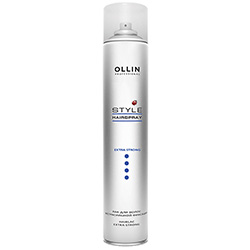 Ollin Style Hairlac Extra Strong - Лак для волос экстрасильной фиксации 450 мл 