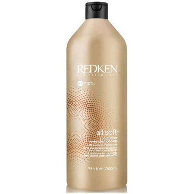 Redken All Soft Conditioner -  Кондиционер с аргановым маслом для сухих и ломких волос 1000 мл