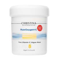 Christina Fluoroxygen+C Pure Vitamin C Algae Mask - Водорослевая маска с витамином с (шаг 8) 150 г