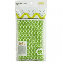 Sung Bo Cleamy Clean and Beauty Eco Corn Shower Towel - Мочалка для душа (25*100)