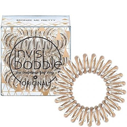 Invisibobble Original Time To Shine Bronze Me Pretty - Резинка для волос (бронзовый) 3 шт