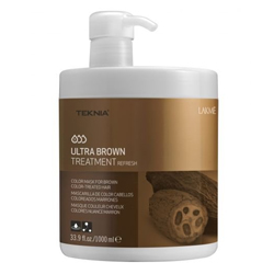 Lakme Teknia Ultra brown treatment - Средство для поддержания оттенка окрашенных волос Коричневый 1000 мл
