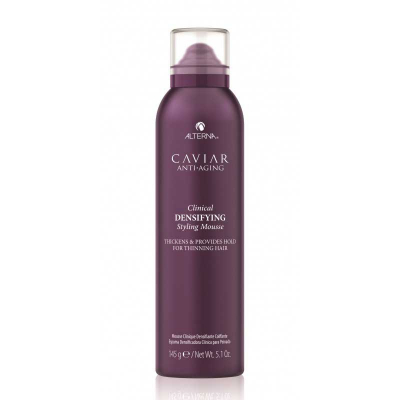 Alterna Caviar Anti-Aging Clinical Densifying Styling Mousse - Мусс-детокс для уплотнения и стимулирования роста волос с экстрактом красного клевера 145 г
