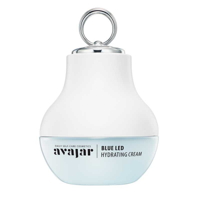 Avajar Blue LED Hydrating Cream (Special PKG) - Увлажняющий крем с аппликатором 50 мл