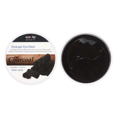 Eyenlip Charcoal Acid Hydrogel Eye Patch - Патчи для глаз гидрогелевые 60 шт