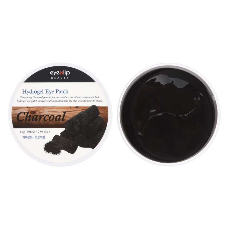 Eyenlip Charcoal Acid Hydrogel Eye Patch - Патчи для глаз гидрогелевые 60 шт