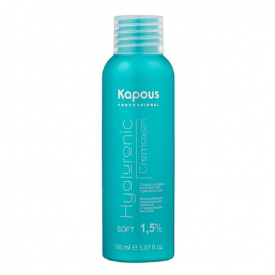 Kapous Hyaluronic Cremoxon - Кремообразная окислительная эмульсия с гиалуроновой кислотой 1,5% 150 мл