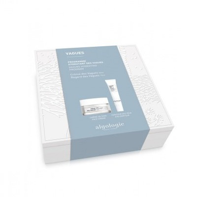 Algologie Des Vagues - Набор интенсивное увлажнение «морские волны» (нежный увлажняющий крем 50 мл, гель-контур для век 15 мл)