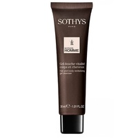Sothys Homme Hair And Body Revitalizing Gel Cleanser - Ревитализирующий гель-шампунь для волос и тела 30 мл