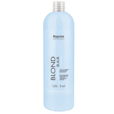 Kapous Blond Bar Blond Cremoxon - Кремообразная окислительная эмульсия с экстрактом жемчуга 1,5% 1000 мл