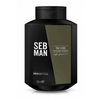 Sebastian Man The Boss Thickening Shampoo - Освежающий шампунь для увеличения объема 250 мл