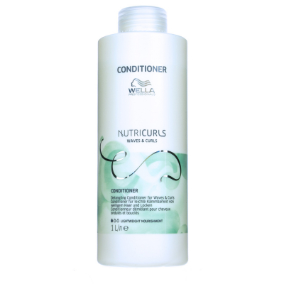Wella Nutricurls Conditioner - Бальзам для вьющихся и кудрявых волос 1000 мл
