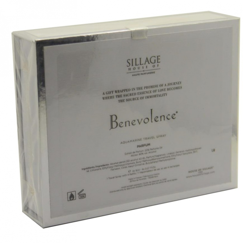 House Of Sillage Benevolence For Women - Набор духи 4*8 мл