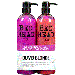 TIGI Bed Head Colour Combat Dumb Blonde - Набор для "Умных блондинок" (Шамп. 400 ml + Конд.-маска 200 ml)