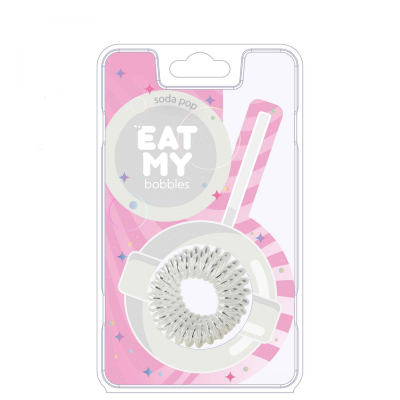 EAT MY Bobbles Soda Pop - Резинки для волос "леденец с содовой" 3 шт
