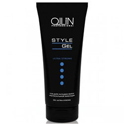 Ollin Style Gel Ultra Strong - Гель для укладки волос ультрасильной фиксации 200 мл