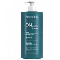 Selective On Care Densi-fill Shampoo - Шампунь филлер для ухода за поврежденными или тонкими волосами 1000 мл