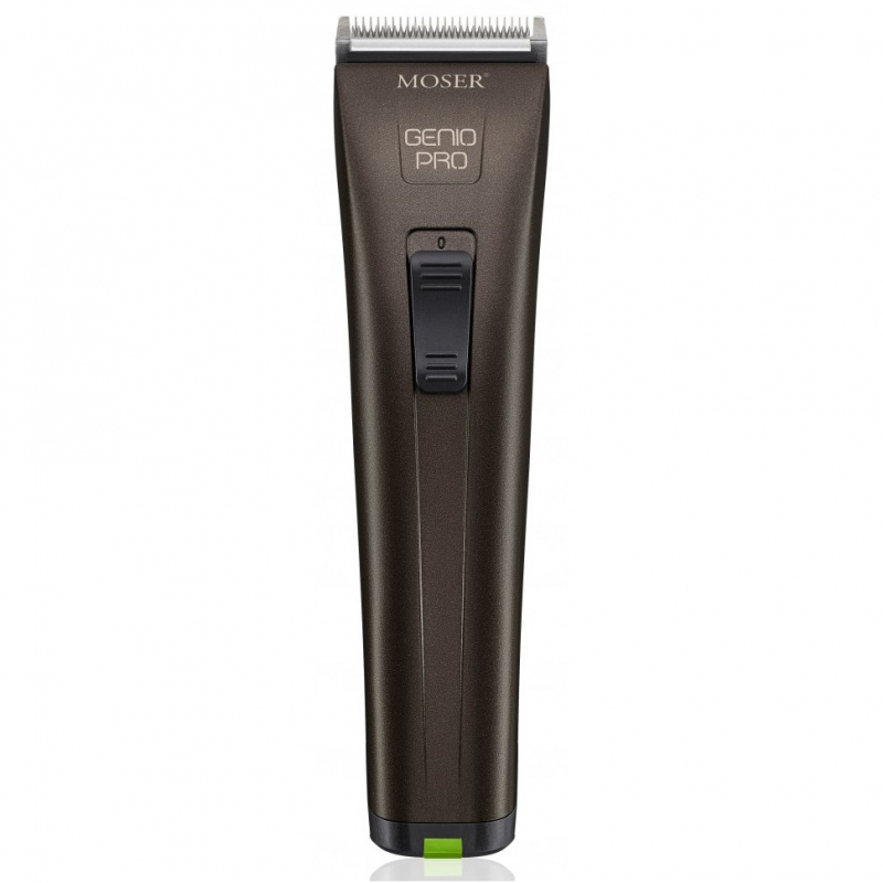 Moser Genio Pro 1874-0050 - Профессиональная машинка для стрижки волос со сменным аккумуляторным блоком