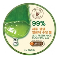The Saem Jeju Fresh Aloe Soothing Gel 99% - Гель с алоэ универсальный увлажняющий 300 мл
